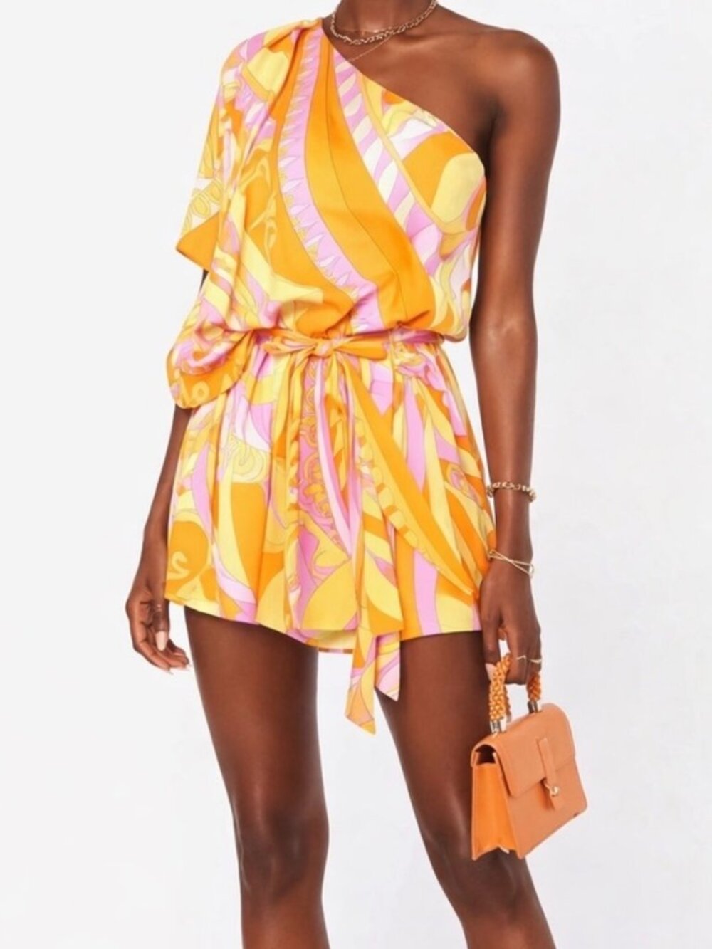 Show me your Mumu NWT Gorgeous Caribbean Cocktail Trish NWT Size S with belt